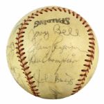 1970s Milwaukee Brewers Team-Signed Baseball - Lot of 2 Both With Harvey Kuenn - JSA 