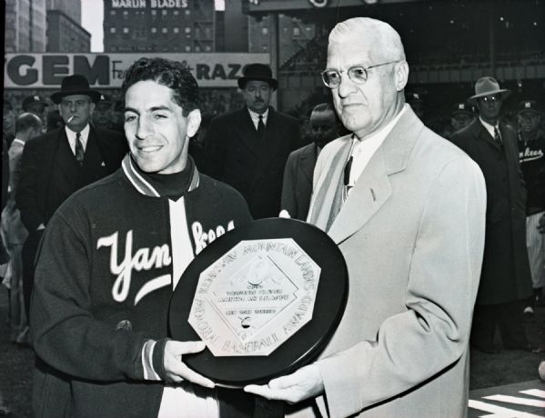 1951 Phil Rizzuto New York Yankees "The Sporting News" Original 3" x 3.75" Black And White Negative (The Sporting News Collection/MEARS Auction LOA) 