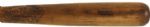 1920's Bill Powell H&B Louisville Slugger Side Written Professional Model Game Used Bat -  Pitcher 1913-14 Milwaukee Brewers Back to Back Championships (MEARS Auction LOA) 