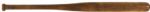 1920's-40's H&B Louisville Slugger Game Used and Side Written Lot of (4) Heinie Grohs Variations on the Bottle Bat (MEARS Auction LOA)