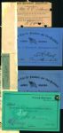 1877-81 Political Admission Passes - Lot of 4