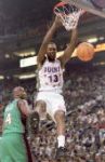1994-95 Glenn Robinson Milwaukee Bucks Game Worn Signed Rookie Shoes - (MEARS LOA) 