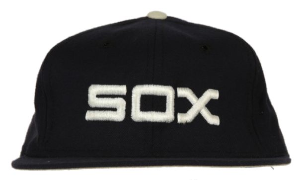 1976-81 Chicago White Sox Game Cap (MEARS Auction LOA)