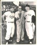 1953 Roy Campanella Ed Lopat Hawaii "The Sporting News Collection Archives" Original 8" x 10" Photo (Sporting News Collection Hologram/MEARS Photo LOA)