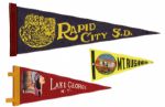 1970-80s Collection of Pennants & Mini-Pennants
