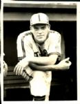 1941-45 circa Vern Stephens St. Louis Browns "The Sporting News Collection Archives" Original 6.5" x 8.5" Photo (Sporting News Collection Hologram/MEARS Photo LOA)