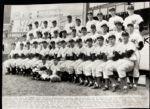 1950 New York Yankees Get Ready For The World Series Original 15 1/2" x 11 1/4" Oversized Chicago Times Photo 