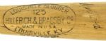 1952 Gil Hodges H&B Louisville Slugger Professional Model Game Used  Brooklyn Dodgers  World Series Bat (A10)