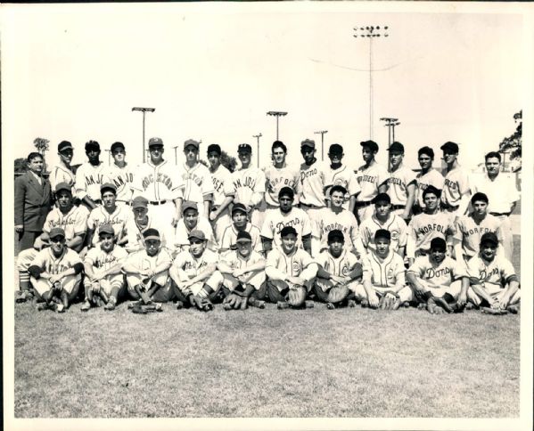 1940-57 California State League Original Photo - Lot of 13 "The Sporting News Collection Archives" Original 8" x 10" Photo (Sporting News Collection Hologram/MEARS Photo LOA)