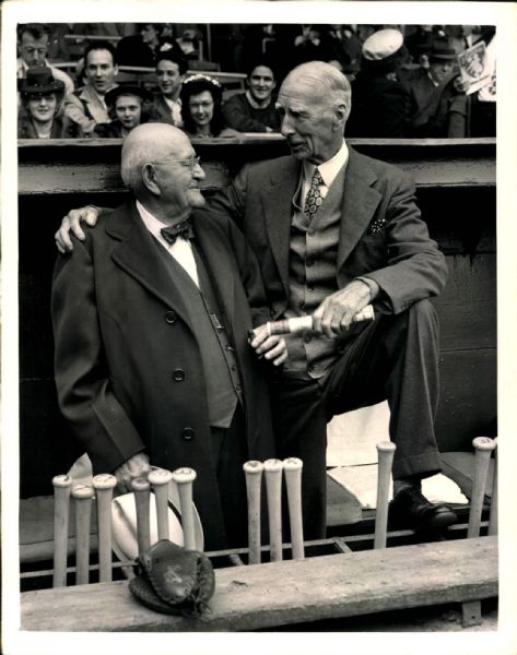 1943-45 Connie Mack Philadelphia Athletics "The Sporting News Collection Archives" Original 8" x 10" Photo (Sporting News Collection Hologram/MEARS Photo LOA)