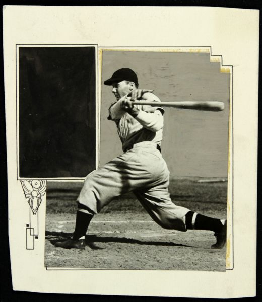1937-38 Bobby Estalella Charlotte Hornets "The Sporting News Collection Archives" Original Photo (Sporting News Collection Hologram/MEARS Photo LOA)