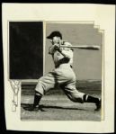 1937-38 Bobby Estalella Charlotte Hornets "The Sporting News Collection Archives" Original Photo (Sporting News Collection Hologram/MEARS Photo LOA)
