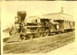 1865 Abraham Lincolns Funeral Train "The Chicago Sun Times Archives" Modern Print (Chicago Sun Times Hologram/MEARS Photo LOA)