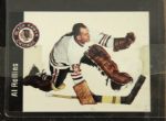 1956-57 Al Rollins Chicago Black Hawks Game Used Northern Pro Hockey Stick - HOF- (MEARS Auction LOA)