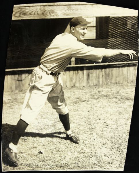 1923-26 Rip Collins Detroit Tigers "The Sporting News Collection Archives" Original Photo (Sporting News Collection Hologram/MEARS Photo LOA)