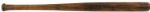 1917-34 H&B Louisville Slugger Professional Model Side Written Game Used Bat Lot (7) (MEARS Auction LOA)