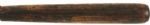 1916-22 Clyde Barnhart Side Written H&B Louisville Slugger Professional Model Game Used Bat - Pittsburg Pirates (MEARS Auction LOA)