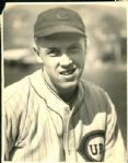 1930s circa Richard Montague Chicago Cubs "The Sporting News Collection Archives" Original 7.5" x 10" Photo (Sporting News Collection Hologram/MEARS Photo LOA)