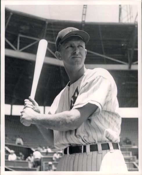 1954 Jack Phillips Hollywood Stars PCL "The Sporting News Collection Archives" Original Photo (Sporting News Collection Hologram/MEARS Photo LOA)