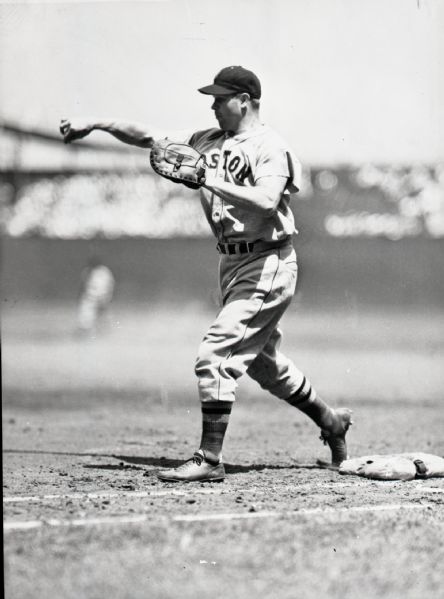 1936-42 Jimmie Foxx Boston Red Sox "The Sporting News" Original 3" x 4" Black And White Negative (The Sporting News Collection/MEARS Auction LOA) 