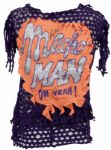 Early 90s WWF Randy Macho Man Savage Match Worn Signed  Costume - MEARS 