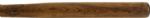 1910-20 Era Draper Maynard Semi Mushroom (Acorn) Dead Ball Era Lucky Dog Baseball Bat (MEARS Auction LOA)