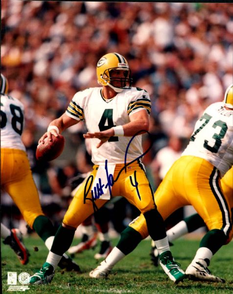 1995-96 Green Bay Packers Signed Photo - Lot of 11 With Brett Favre - JSA 