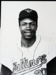 1966 Frank Robinson Baltimore Orioles "The Sporting News" Original 2" x 2.5" Black And White Negative (The Sporting News Collection/MEARS Auction LOA) 