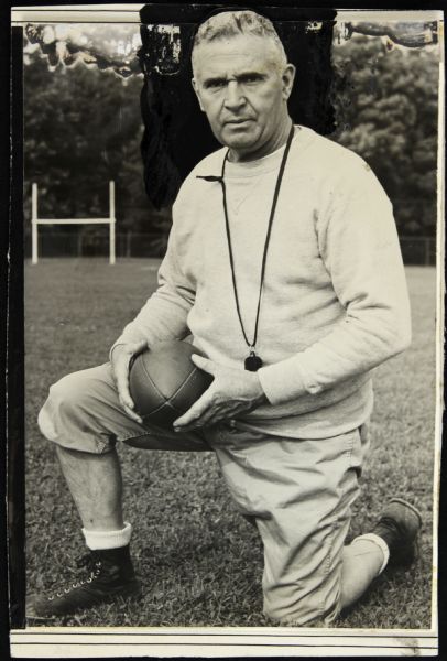 1930-48 Bob Higgins Penn State Football Coach "The Sporting News Collection Archives" Original Photo (Sporting News Collection Hologram/MEARS Photo LOA)