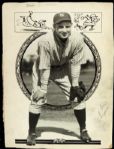 1930-36 circa Ben Chapman New York Yankees "The Sporting News Collection Archives" Original 7.5" x 10" Photo (Sporting News Collection Hologram/MEARS Photo LOA)