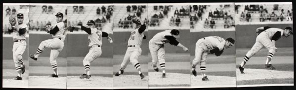 1966-1970 Tom Phoebus Baltimore Orioles "The Sporting News Collection Archives" Original Photo (Sporting News Collection Hologram/MEARS Photo LOA)