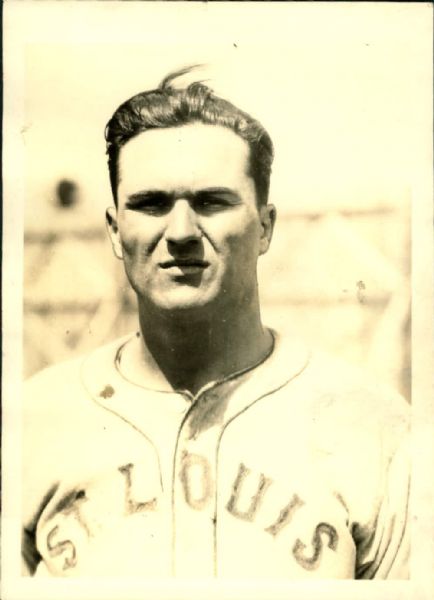 1930 Herm Holshouser St. Louis Browns "The Sporting News Collection Archives" Original 5" x 7" Photo (Sporting News Collection Hologram/MEARS Photo LOA)