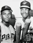 1966-69 Roberto Clemente Frank Robinson "The Sporting News" Original 3" x 4" Black And White Negative (The Sporting News Collection/MEARS Auction LOA) 