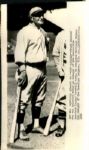 1936 Frank Niehoff Louisville Colonels "The Sporting News Collection Archives" Original 5.5" x 9.5" Photo (Sporting News Collection Hologram/MEARS Photo LOA)