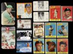 1950-70s Monster Baseball Card Lot Dealer Package with Modern Insert Search Cards 