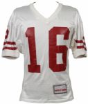 1994-95 Wisconsin Badgers Game Worn #16 Jersey - MEARS LOA 