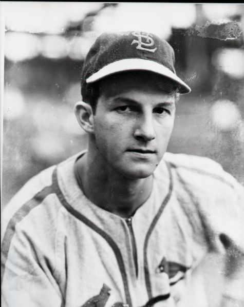 1941-48 Stan Musial St. Louis Cardinals "The Sporting News" Original 3" x 3.75" Black And White Negative (The Sporting News Collection/MEARS Auction LOA) 