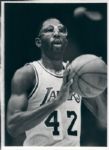1987 James Worthy Los Angeles Lakers "The Sporting News Collection Archives" Original Type 1 8" x 10" Photo (Sporting News Collection Hologram/MEARS Type 1 Photo LOA)