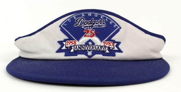 1983 Don Drysdale Los Angeles Dodgers Signed Visor - JSA 