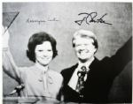 Jimmy & Rosalynn Carter Signed 8" x 10" Photo - JSA 