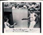 1974 Hank Aaron Atlanta Braves "The Sporting News Collection Archives" Original Photo (Sporting News Collection Hologram/MEARS Photo LOA)