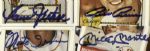 1982 A Century of Baseball Cards Signed 14 1/2 x 22 Calendar w/ 24 Signatures  Incl. Mickey Mantle Yankees Hank Aaron Mathews - JSA