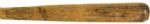1951-57 Vic Wertz Adirondack Professional Model Team Index Game Bat - 1954 Cleveland Indians (MEARS  LOA)