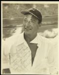 1970s John Wayne Secretarial  Signed Photo - MEARS LOA