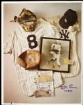 1956 Don Larsen New York Yankees Signed 11" x 14" Photo - JSA