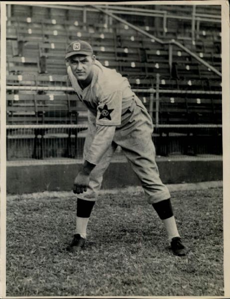 1934-35 Al Milnar New Orleans Pelicans SOUA "The Sporting News Collection Archives" Original Photo (Sporting News Collection Hologram/MEARS Photo LOA)