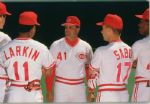 1990 Piniella Larkin Sabo Davis O'Neill Cincinnati Reds The Sporting News Original Full Color Negative Slides (The Sporting News Collection/MEARS Auction LOA) - Lot of 27