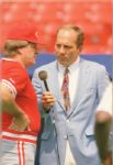 1989 Johnny Bench Cinicinnati Reds The Sporting News Original Full Color Negative Slides (The Sporting News Collection/MEARS Auction LOA) - Lot of 33