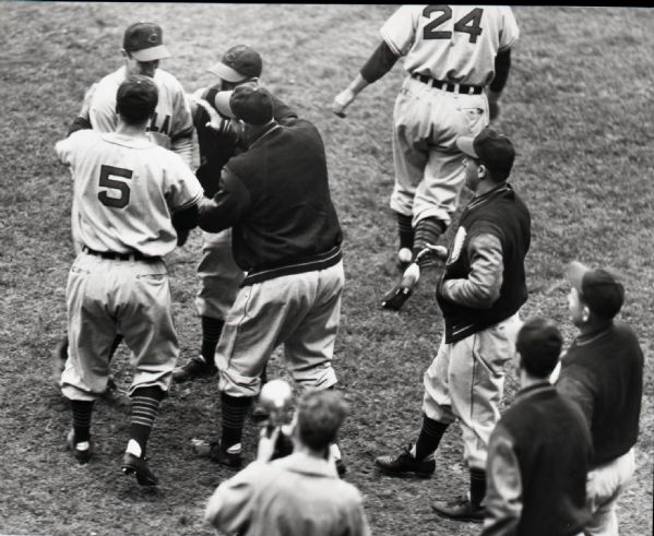 1946 Bob Feller Cleveland Indians "The Sporting News" Original 3" x 3.75" Black And White Negative (The Sporting News Collection/MEARS Auction LOA) 