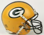 1997 Terry Mickens Green Bay Packers Super Bowl XXXII Game Worn Signed Helmet - MEARS LOA